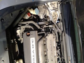 2003 HONDA ACCORD, SILVER, EX MODEL, 3.0L. AT.  A26232